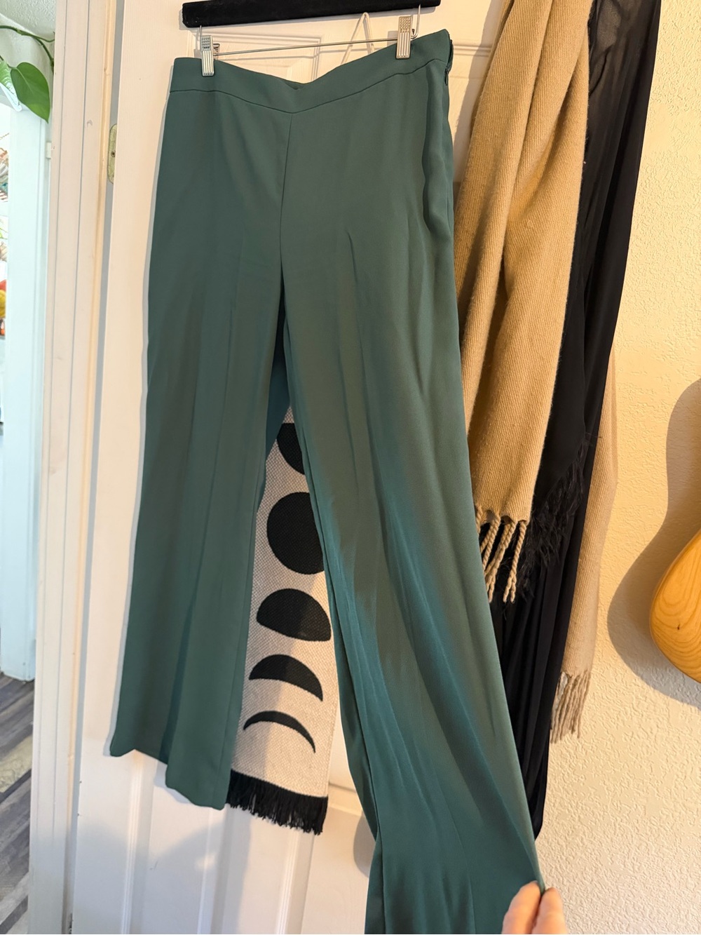 Ann Taylor Deep Teal women's Dress Pants crepe